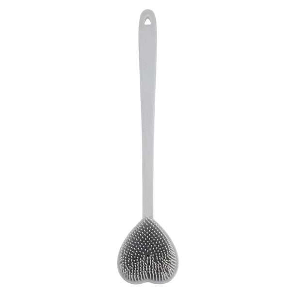 Heart-shaped Bath Brush Body Exfoliator Silicone Shower Scrubber