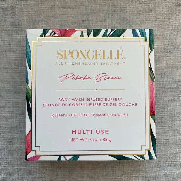 Spongelle Multi-Use Body Wash Infused Buffer  - Mens Womens - Super Supreme Pedi