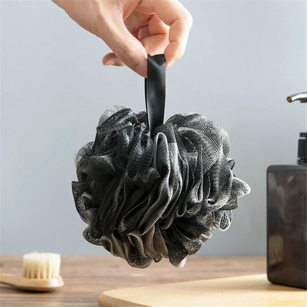 Large Body Brush Bath Shower Scrub Exfoliating Scrubber Sponge Ball Mesh Puff UK