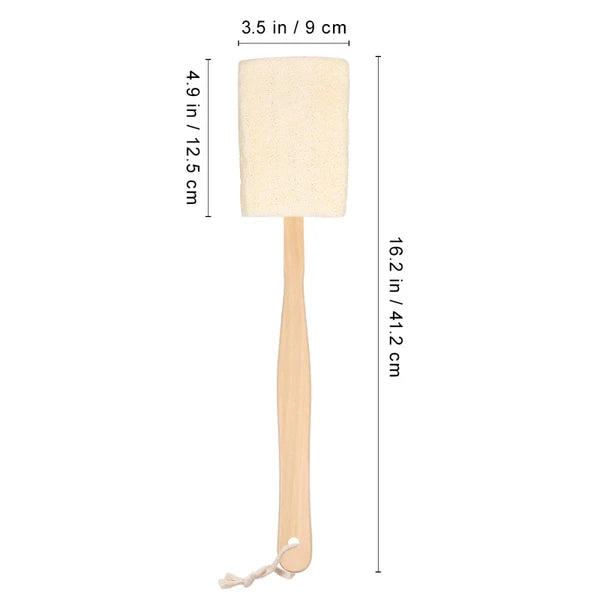 Loofah Bath Brush Miss Work Shower Scrubber Skin for Dry Brushing