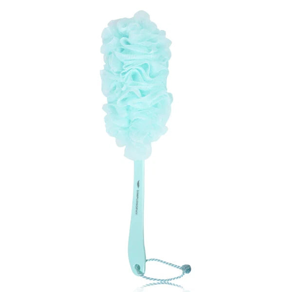 18'' Long Handle Bath Brush Loofah Shower Sponge Long Handle Back Scrubber