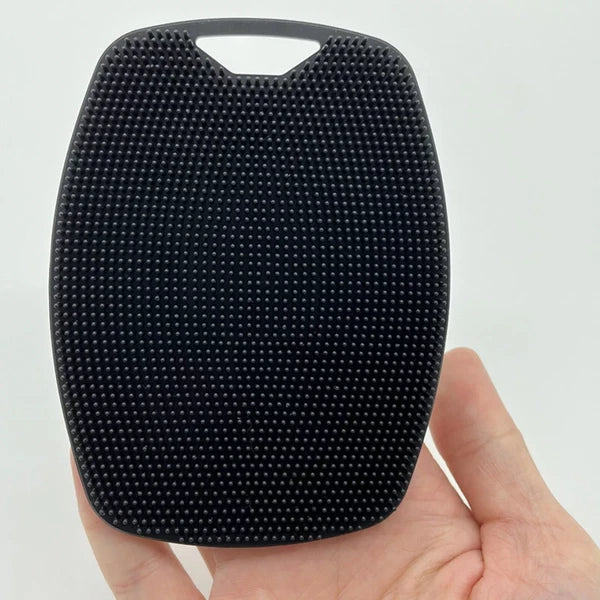 Silicone Body Scrubber Shower Bath Brush Gentle Exfoliating Scrub Cleansing Tool