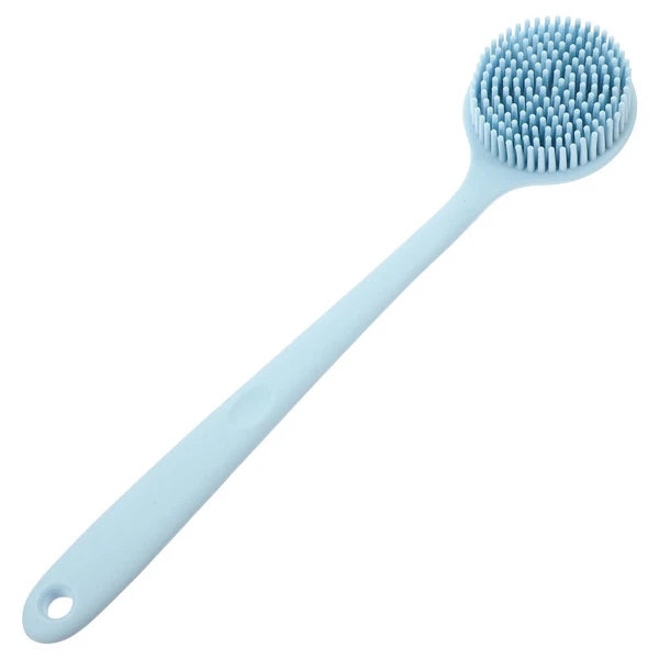 Silicone Bath Brush Man Back Cleaning Scrubber Washer for Shower