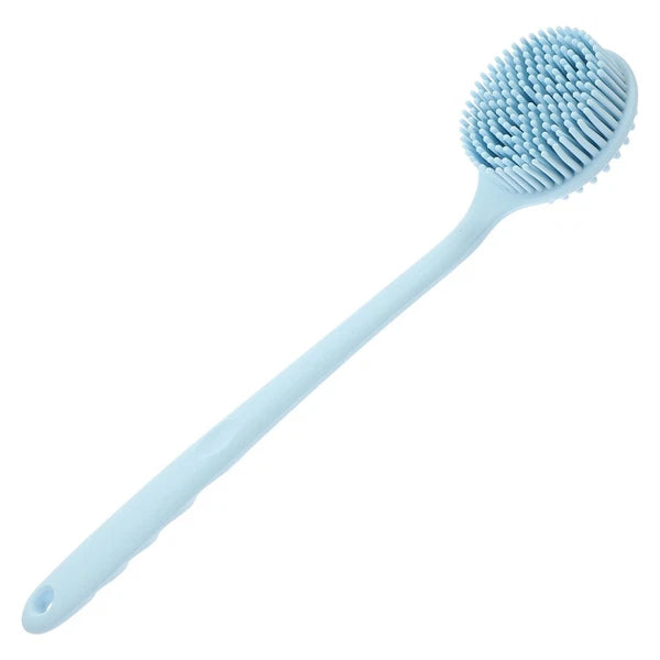 Silicone Bath Brush Back Cleaning Scrubber Man Backbrush for Shower Washer