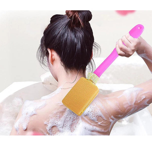 Shower Body Brush Long Handle Bath Brush Rubbing Back Bath (Random Color) UK