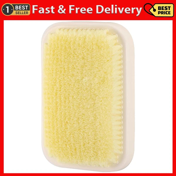 Wall Mounted Back Scrubber for Shower - Large Exfoliating Brush for Shower - Bat