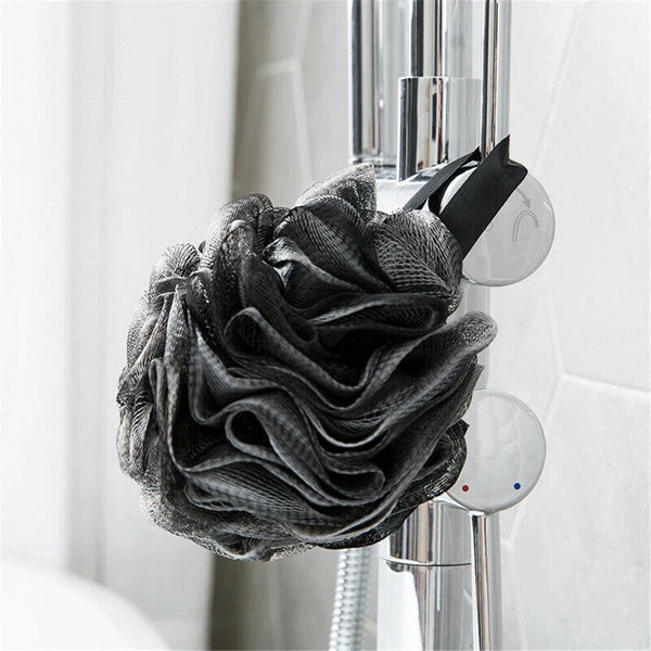 Large Body Brush Bath Shower Scrub Exfoliating Scrubber Sponge Ball Mesh Puff UK