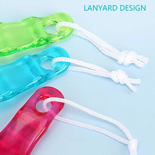 Long Handle Shower Brush - Self Back Scrubber Body Exfoliator for Bath Brushes