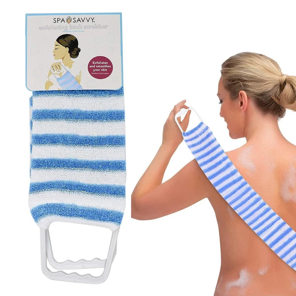 18'' Long Handle Bath Brush Loofah Shower Sponge Long Handle Back Scrubber